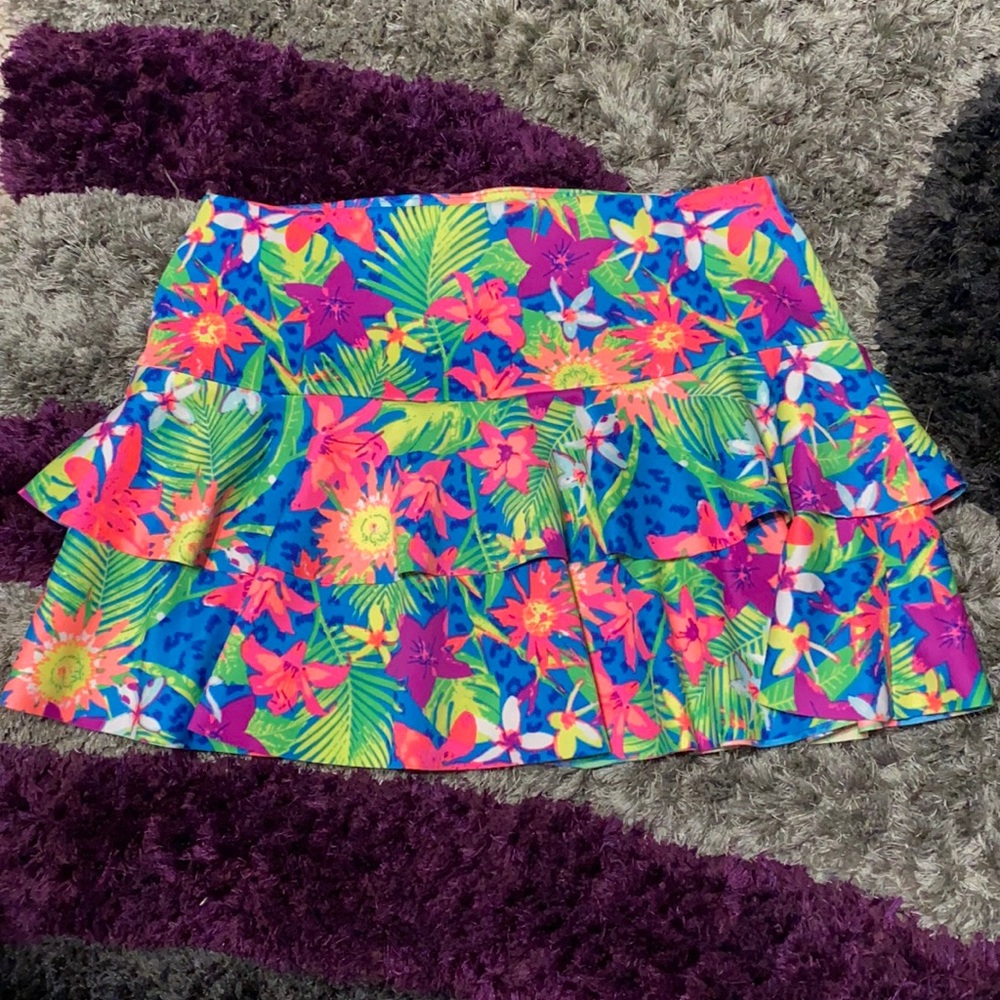 Floral piper skirt XL